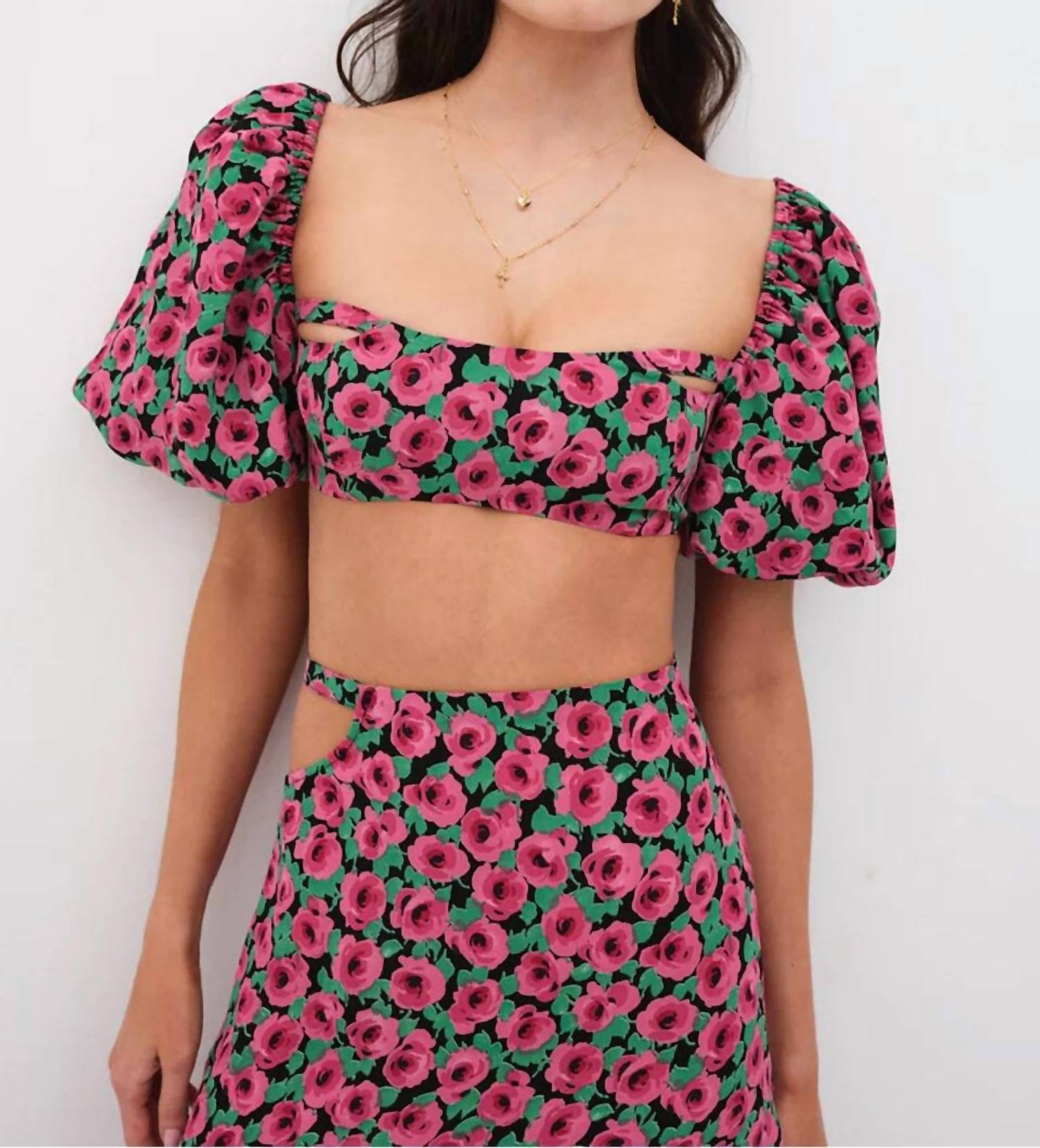 For Love & Lemons - Dolcetto Crop Top
