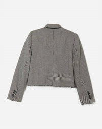 Re/Done - wool cutoff boyfriend blazer