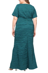 Alex Evenings - Women's Empire Waist A Line Dress