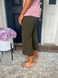 Heimish Usa - Lucy Wide Leg Stretchy Crop Pants