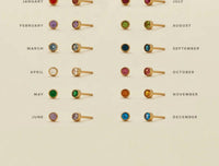 Made By Mary - October Birthstone Stud Earrings