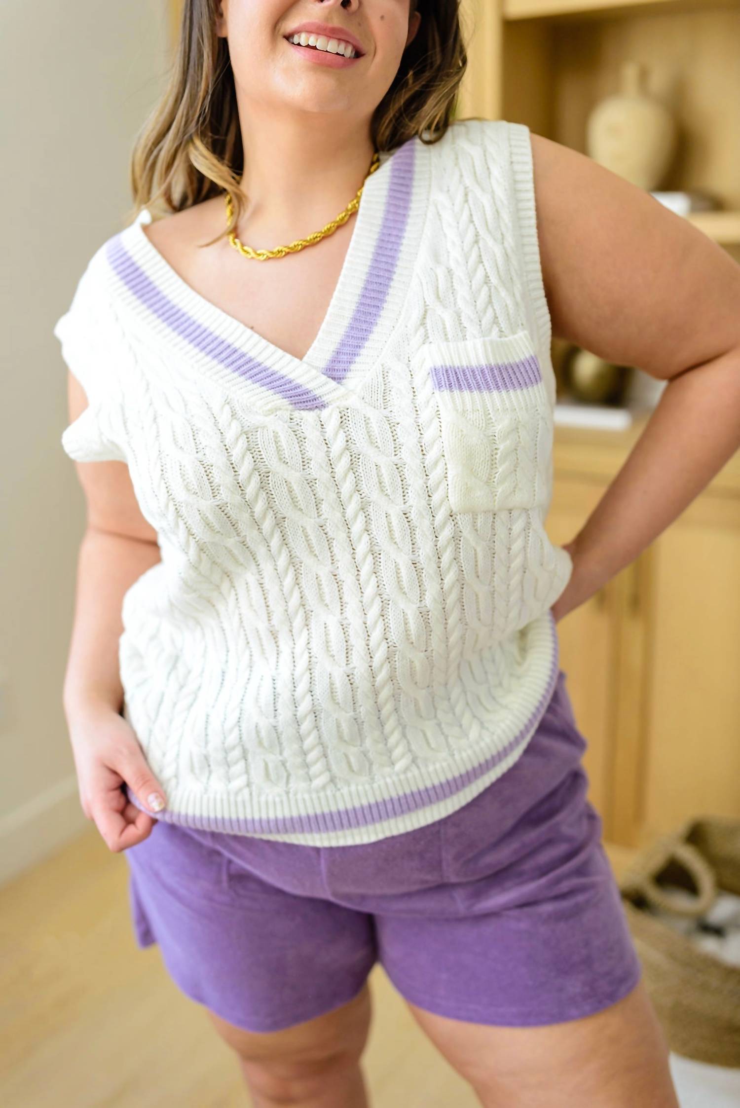 Cy Fashion - Power Girl Sweater Vest