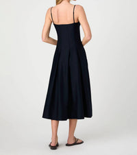 French Connection - Cotton Pleated Midi Dress