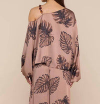 L'Agence - Asami Chain One-shoulder Blouse