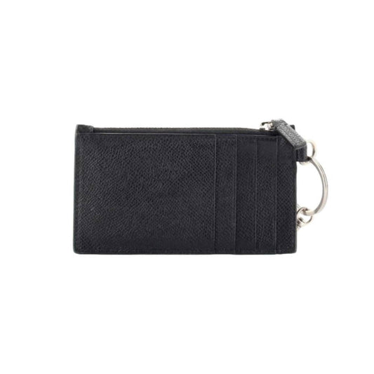 Balenciaga - Women's Grain Leather Neck Lanyard Card Holder Wallet