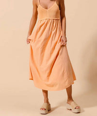 So Me - Crochet Contrast Sun Dress