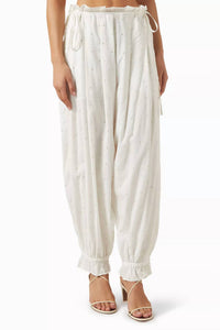 Coniglio - Ruffle Hem Harem Pant
