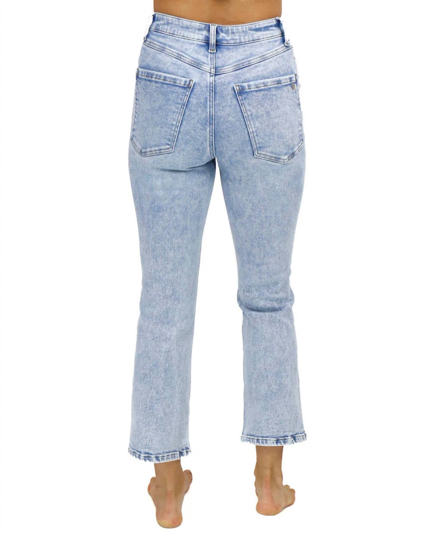 Grace And Lace - Premium Denim High Waisted Mom Jeans