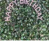 Pearl And Rox - Happy Birthday Crystal Rhinestone Headband