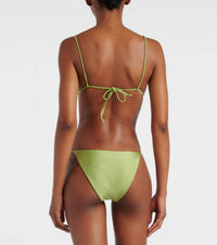 Jade Swim Bare Minimum Bottom in green - women's swimwear - detail view