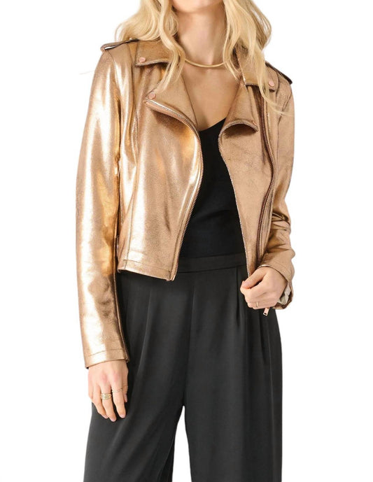 Black Tape - Moto Metallic Jacket