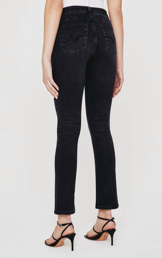 Ag Jeans - Mari Denim High-rise Straight Leg Jean