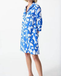 Joseph Ribkoff - Abstract Print Shirt Dress