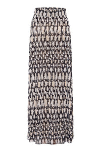 Misa Los Angeles - Ekat Abstract Geo Mesh Skirt