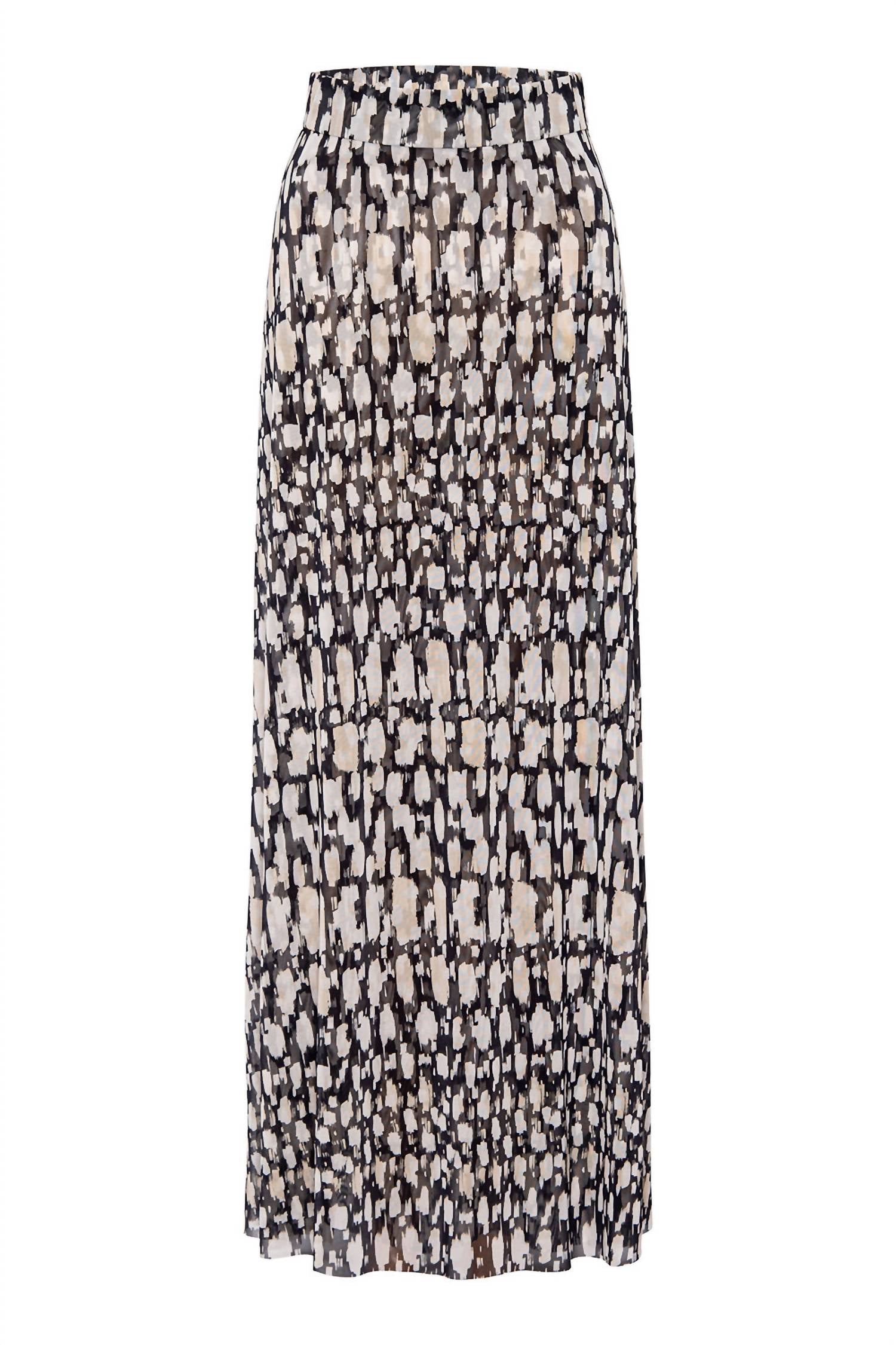 Misa Los Angeles - Ekat Abstract Geo Mesh Skirt