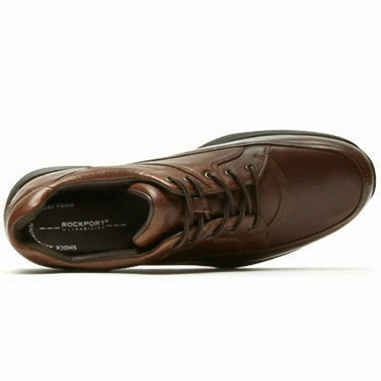 ROCKPORT Men's Edge Hill Ii Shoe in brown - men's shoe - alternate view