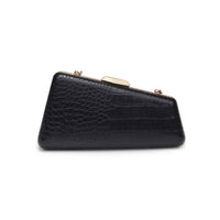 Urban Expressions - Women's Irene Croco Asymmetrical Evening Bag