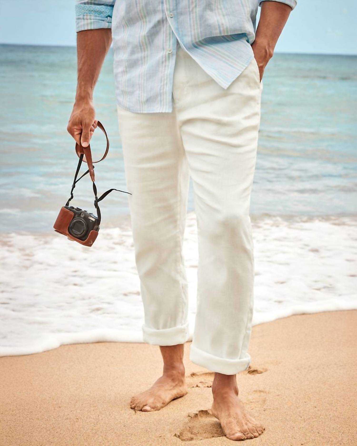 Tommy Bahama - Beach Coast Linen Pull On Pant 32 Inseam