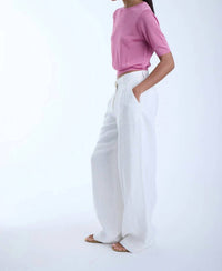 Karina Grimaldi - Women's Lily Knit Metallic Top