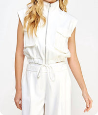 Art & Love Usa - Contrast Wide Leg Pant