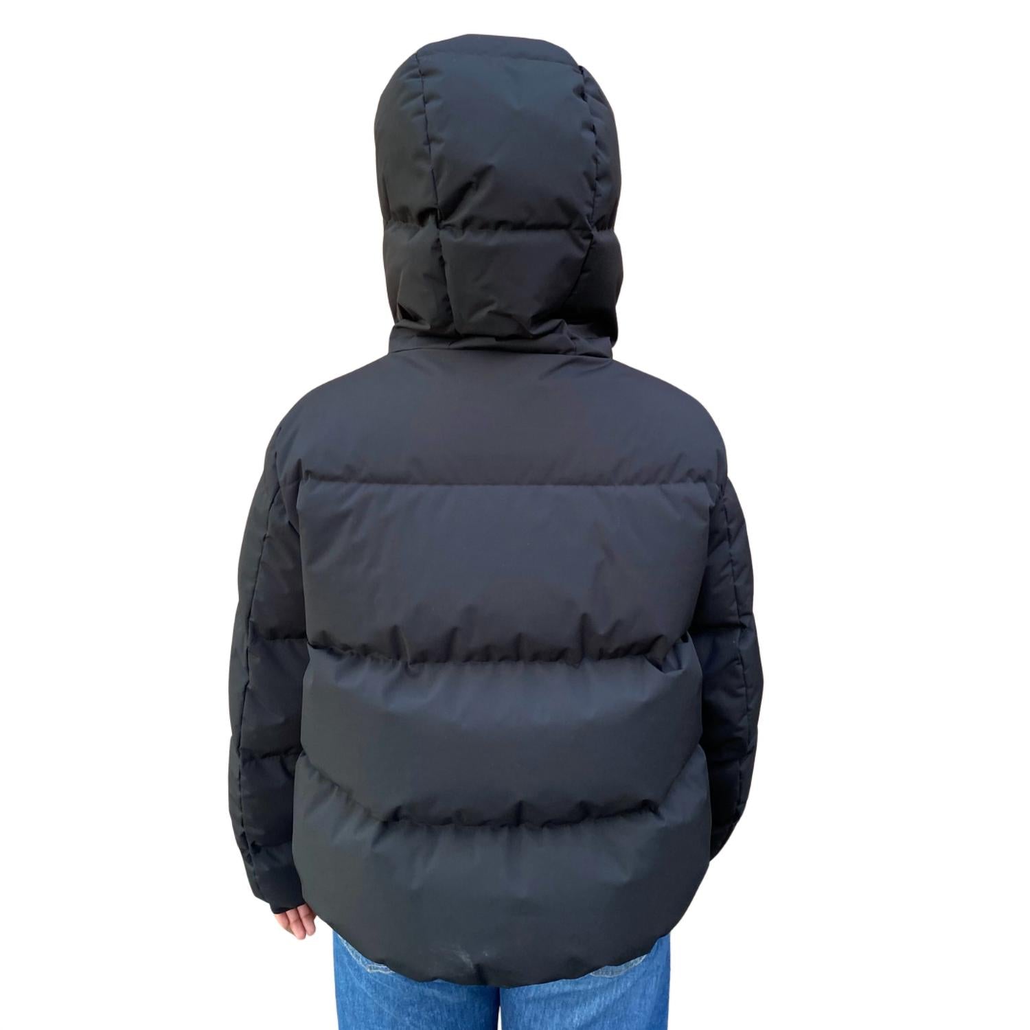Herno - Bomber Crop Puffy Jacket