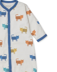Kissy Kissy - Kids Little Tigers Print Convertible Gown