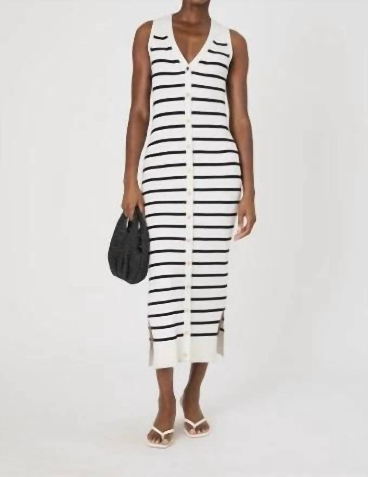 French Connection - Nadina Sleeveless Knit Midi Dress