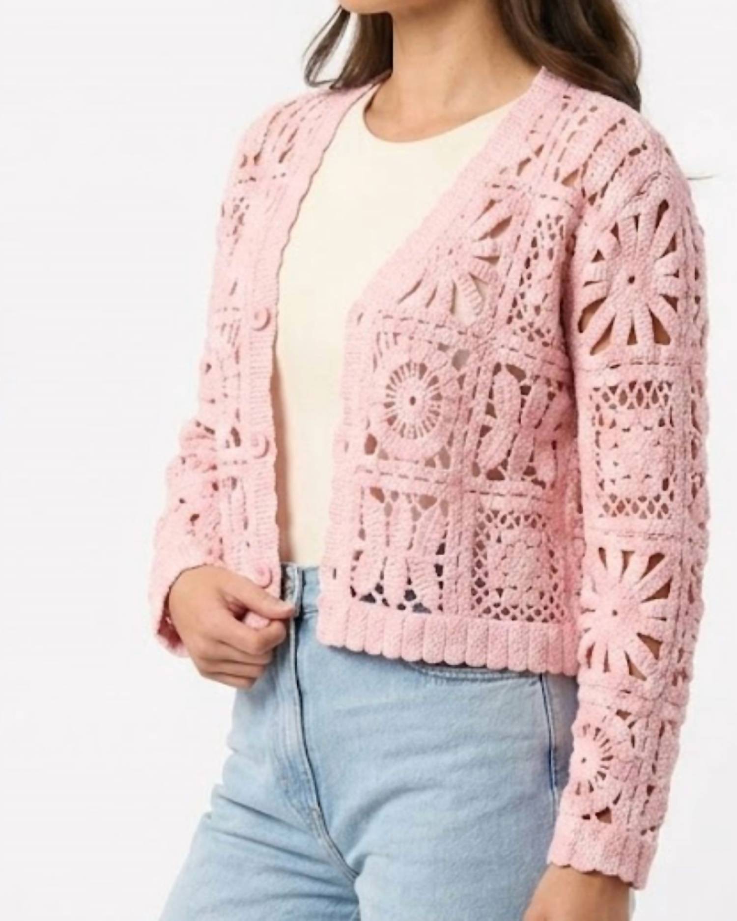 Pol - Granny Square Cardigan