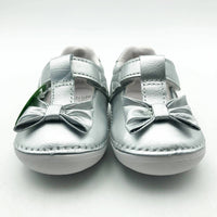 Stride Rite Kid's Sm Ashtyn Mary Jane Shoe in silver - kids' shoe - view 4