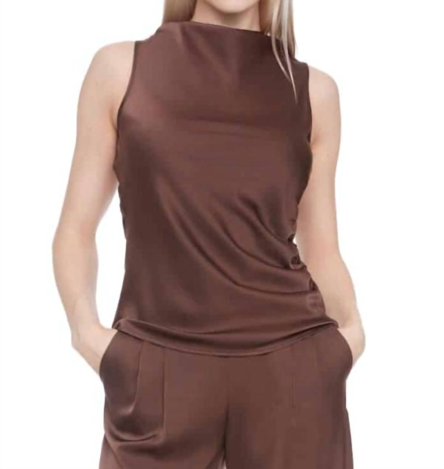 Iltm - Satin Sleeveless Top