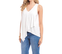 Karen Kane - Drape Front Tank Top