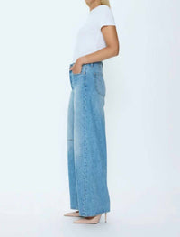 Pistola - Sydney Bowed Wide Leg Jean
