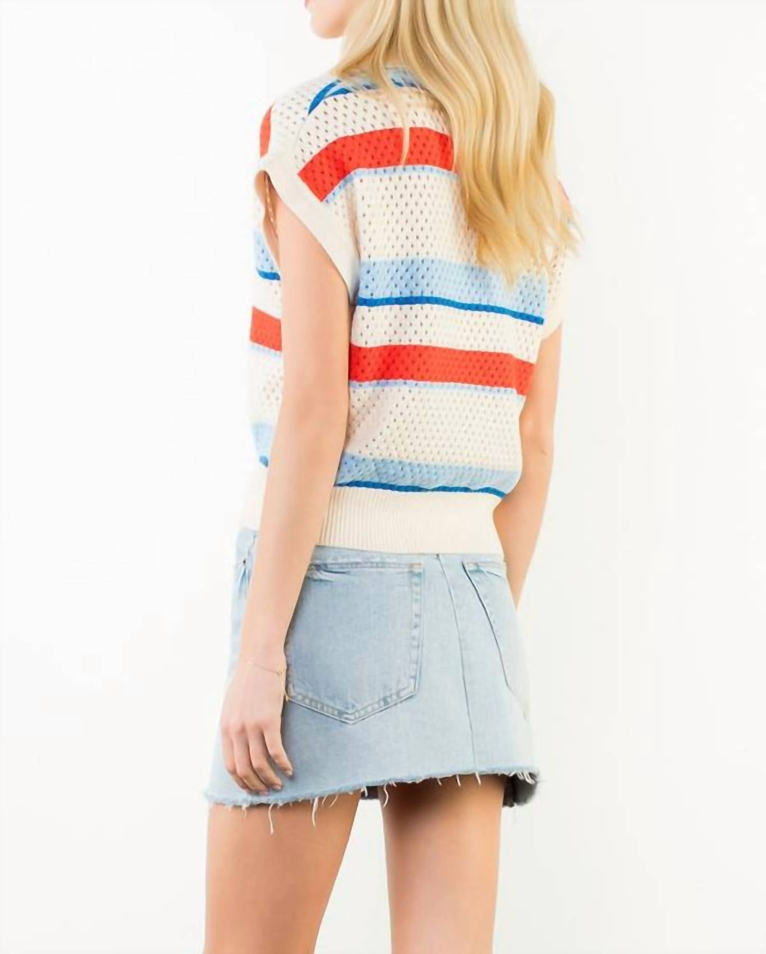 Thml - Short Sleeve Knit Sweater