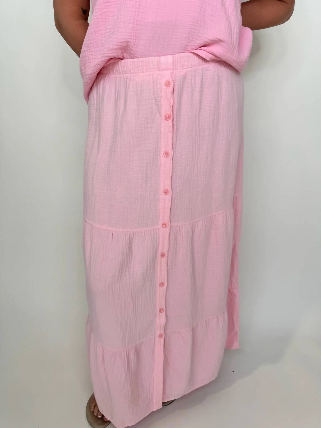 Bobi - Tiered Maxi Skirt