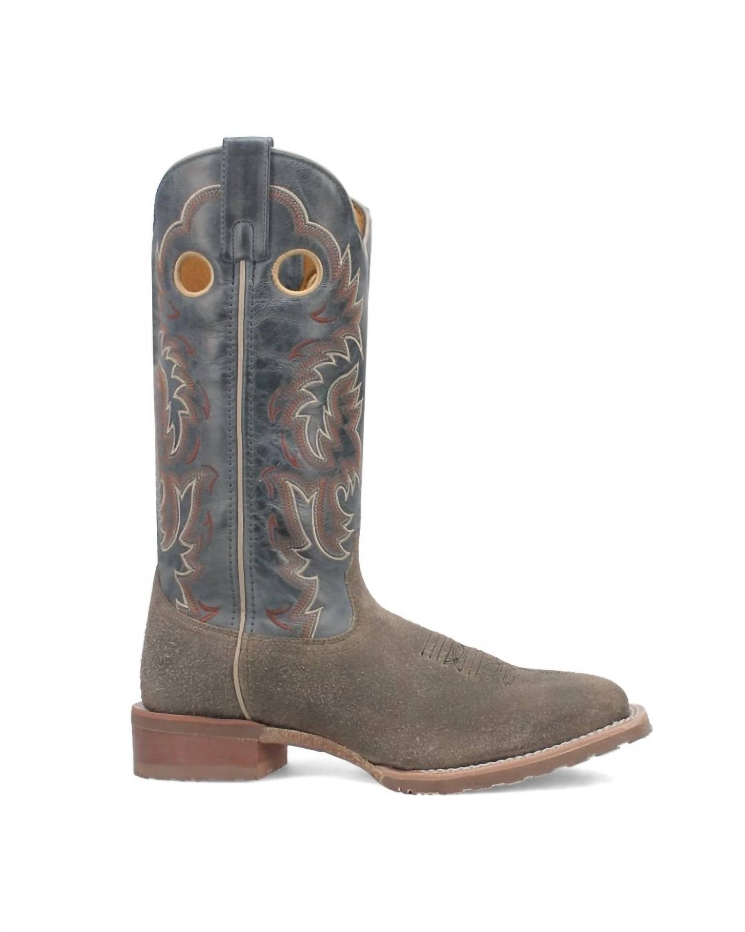 Laredo - Men's Peete Leather Square Toe Western Boots
