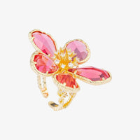 Eye Candy Los Angeles Women's Blossom Ring in pink - women's jewelry