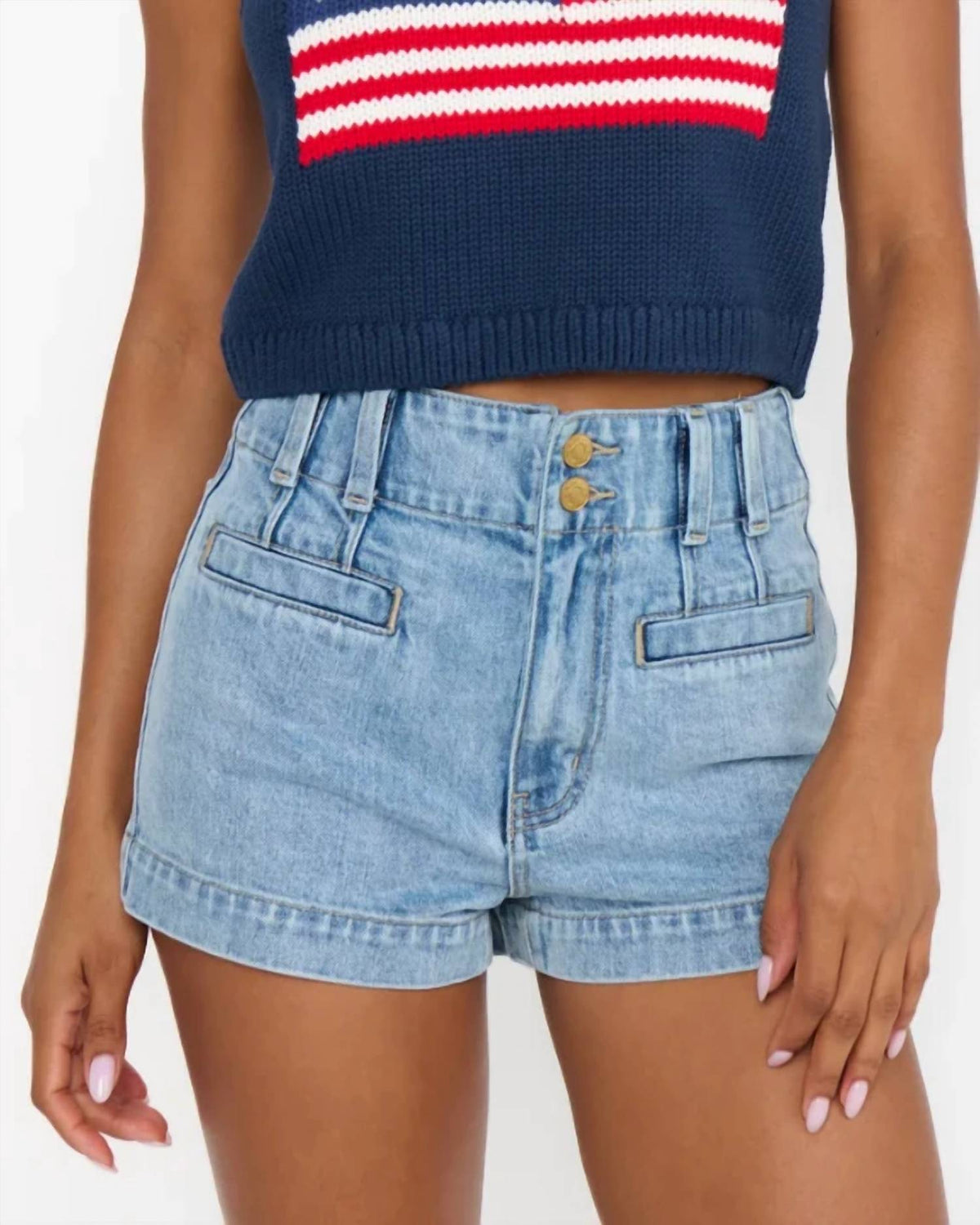 Show Me Your Mumu - Pacifica High-waisted Shorts