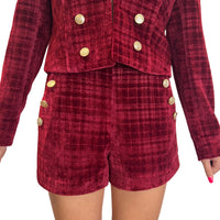 Greylin - Tricia Gold Button Short