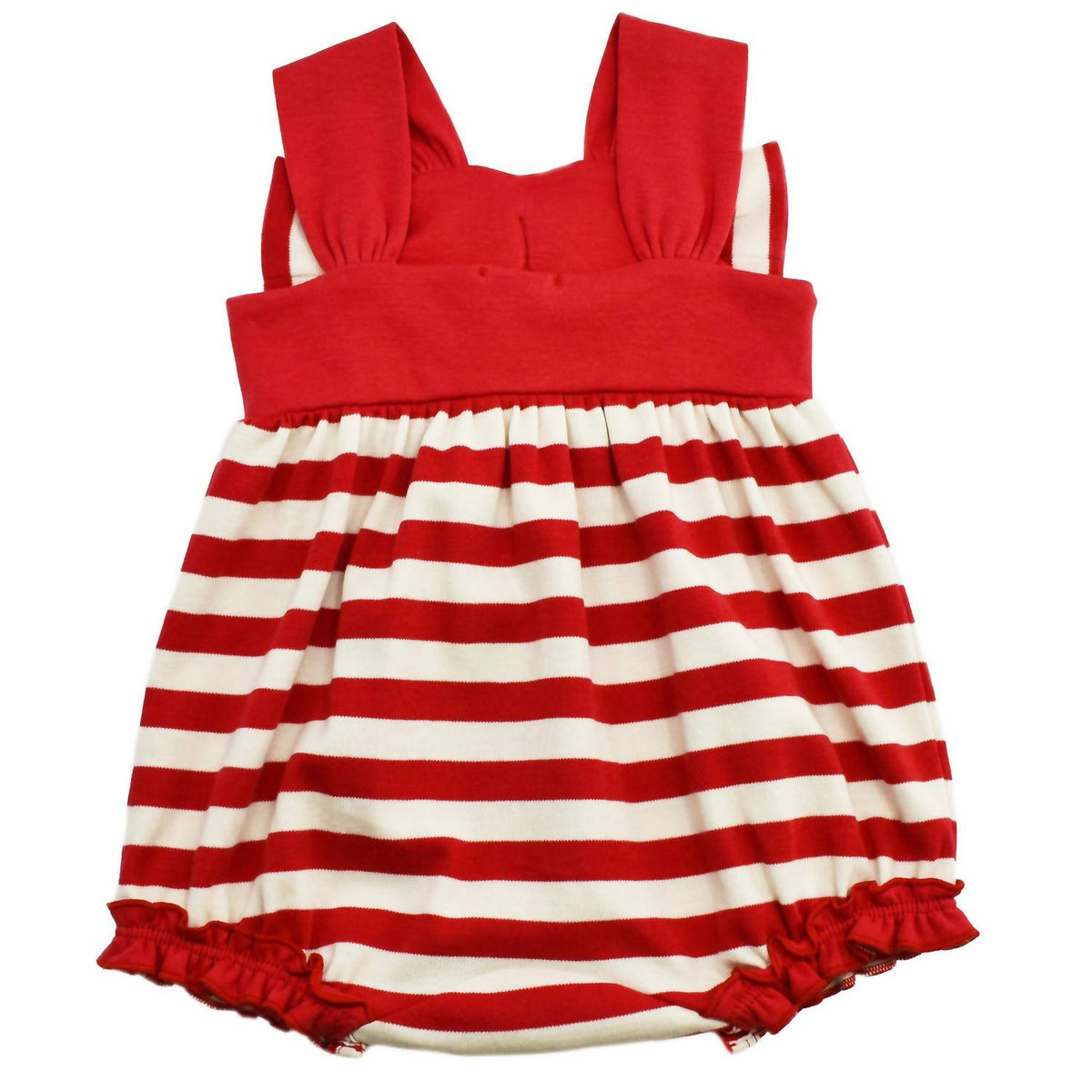 Lemon Loves Layette - Baby Girls' Bow Love Romper