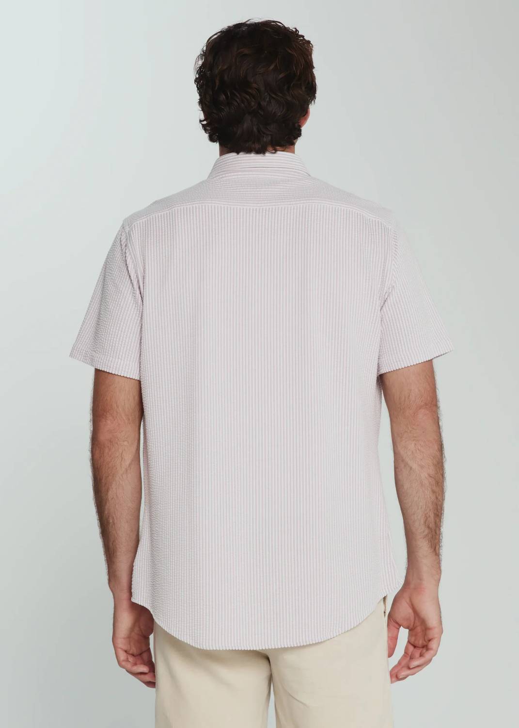 7Diamonds - Keaton Seersucker Stretch Short Sleeve Shirt