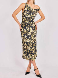Sadie & Sage - Gala Cowl Neck Floral Dress