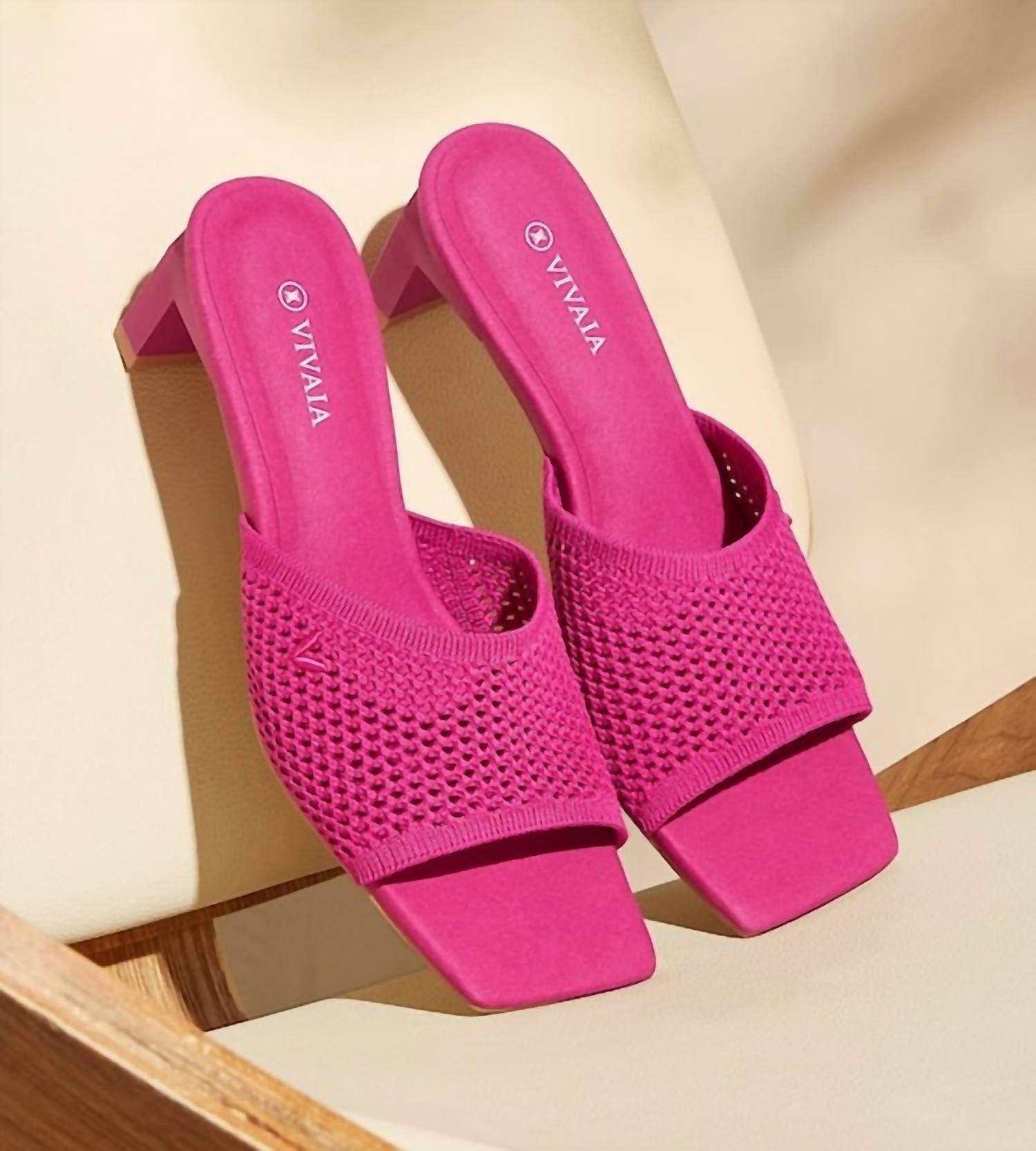 Vivaia Women's Juliet Sandals in pitaya pink - women's sandal