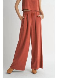 Sadie & Sage - Sugarloaf Wide Leg Linen Pants