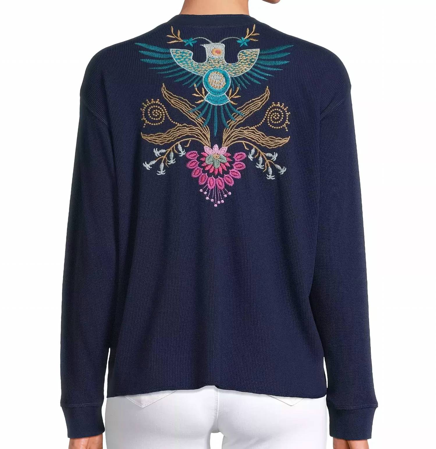Johnny Was - Sisa Thermal Henley Top