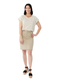Fdj - Fringe Hemline Mini Skirt