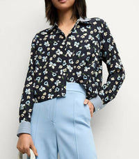 Veronica Beard - Maia Double Collar Top