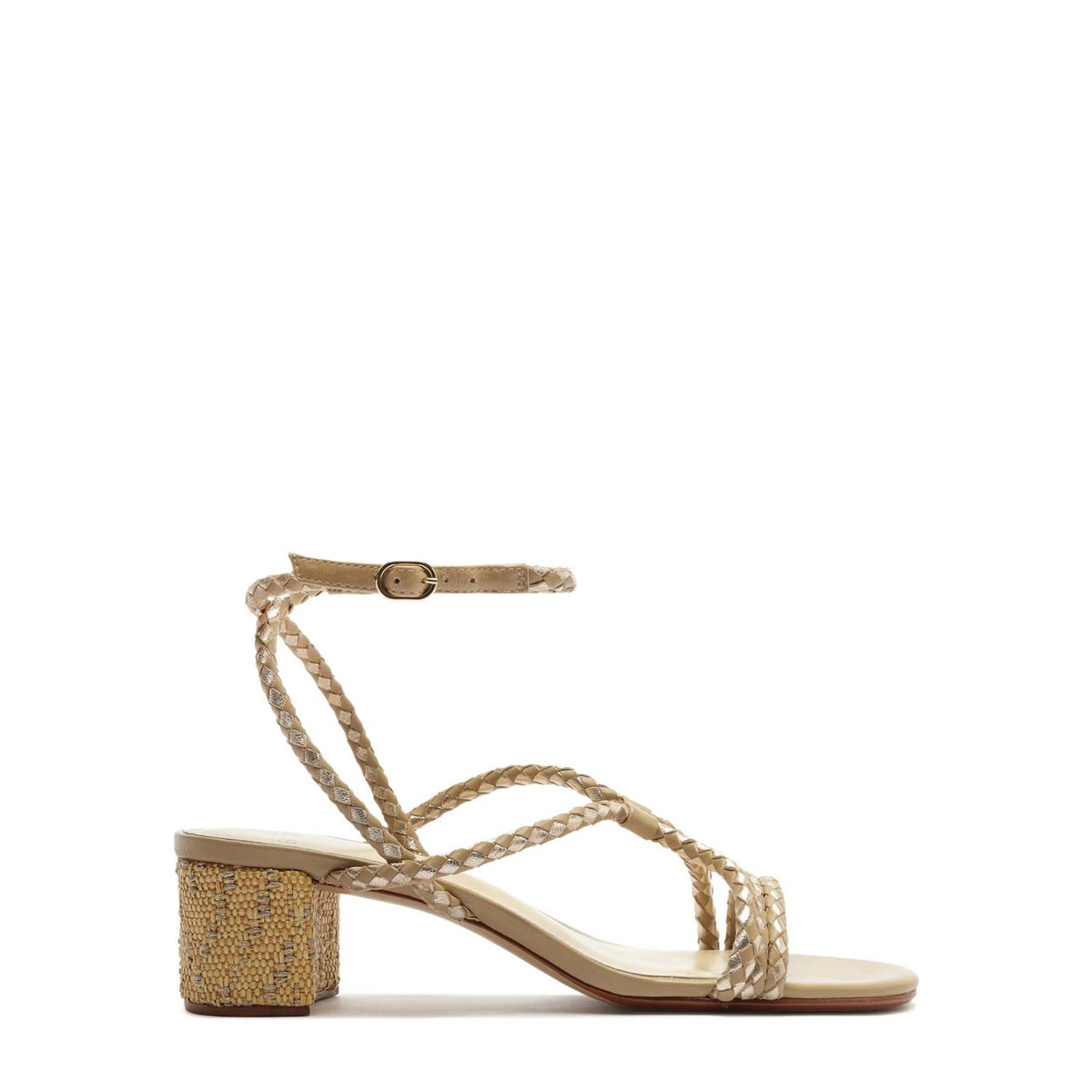 Alexandre Birman - Women's Elba 45 Braided Leather Sandal