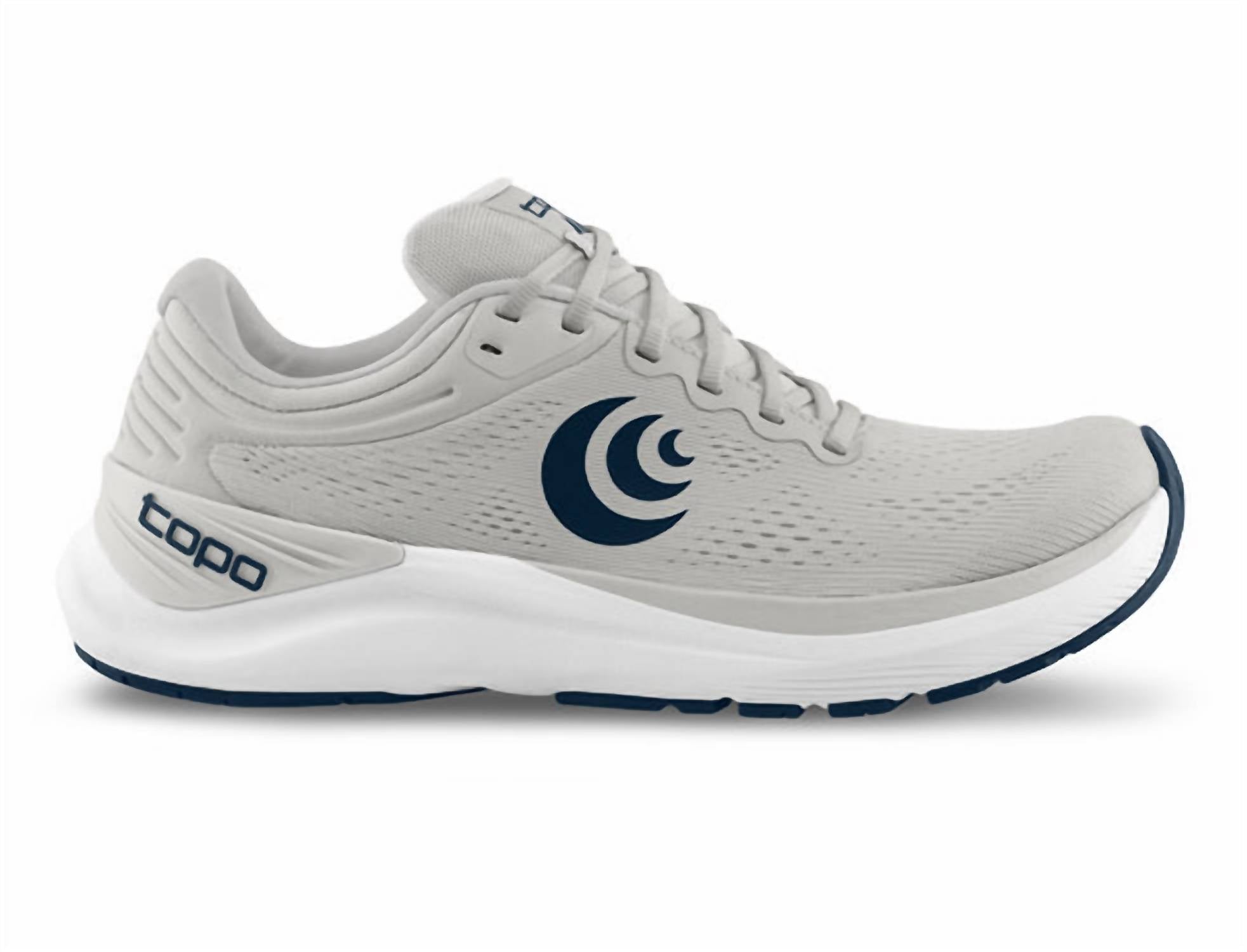 Topo Athletic Men's Ultrafly 4 Road Running Shoes in grey navy - men's sneaker