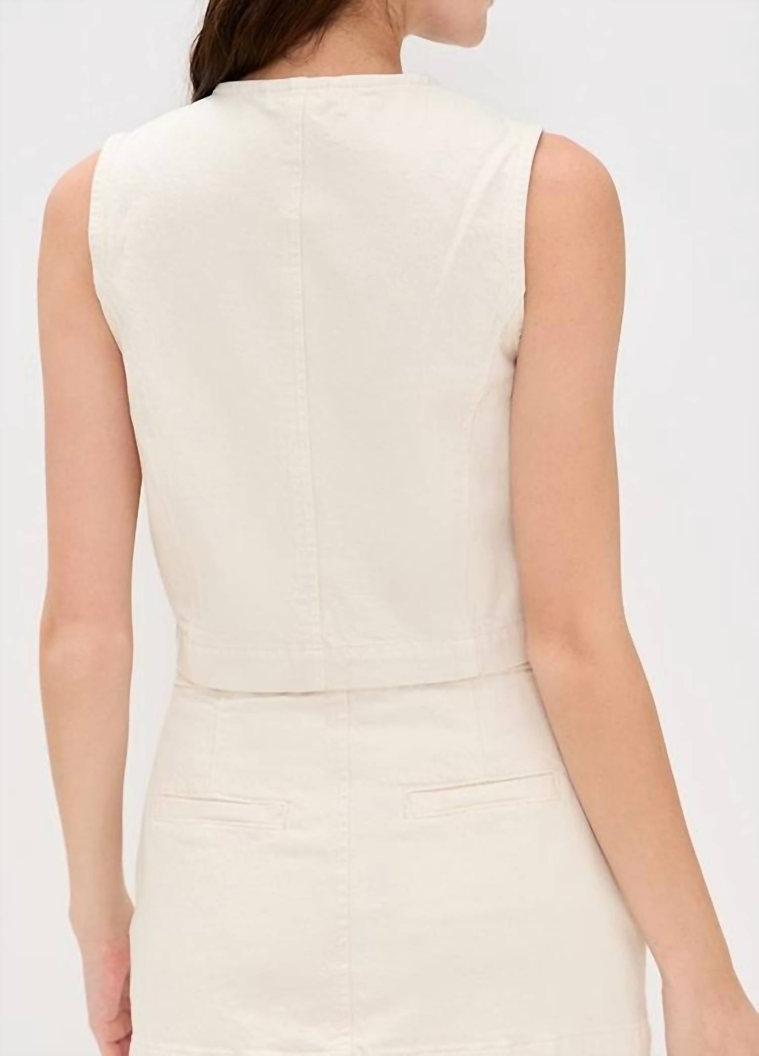 Blanknyc - Sugar Coated Button Vest