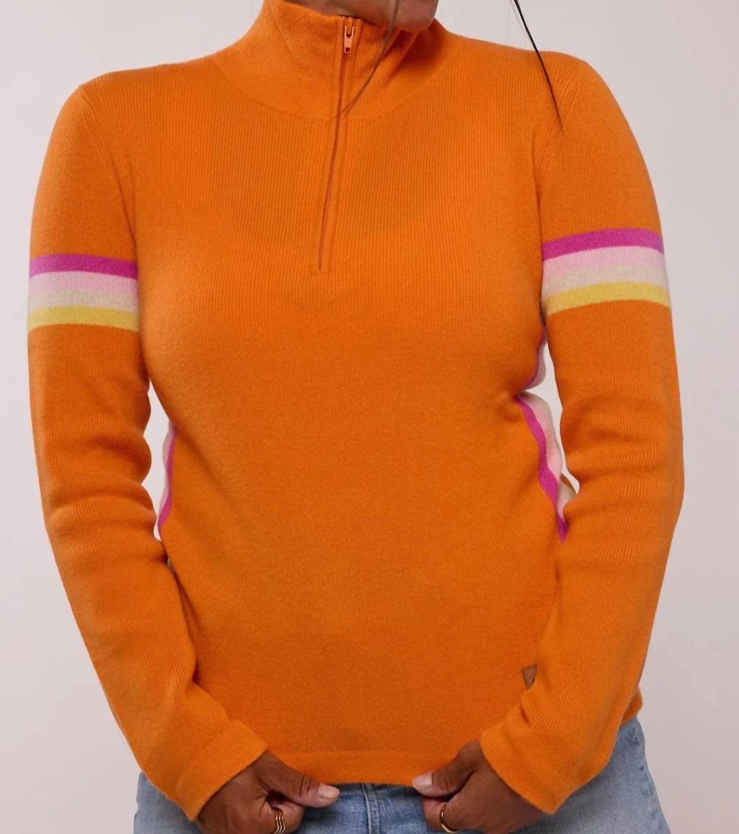 Alpine Revival - Powder Day Half Zip Sweater